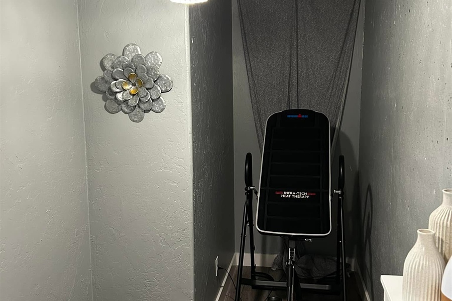 Inversion therapy room