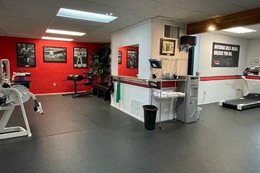 Main gym floor
